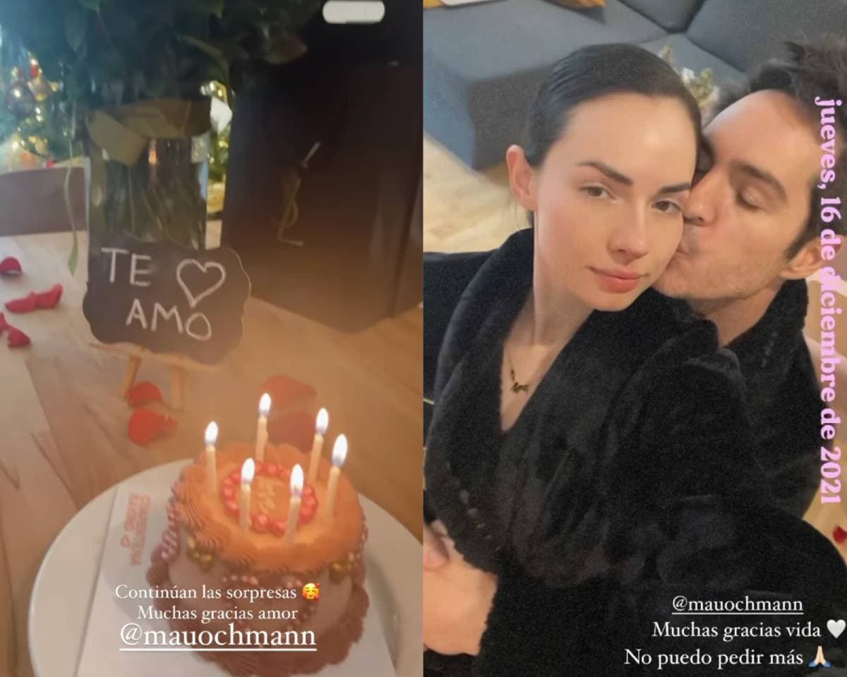 Mauricio Ochmann se desvive en halagos hacia Paulina Burrola por su cumpleaños