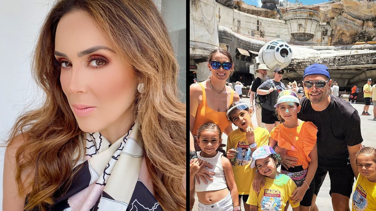 Jacky Bracamontes y su familia pasan el mejor día en Hollywood Studios