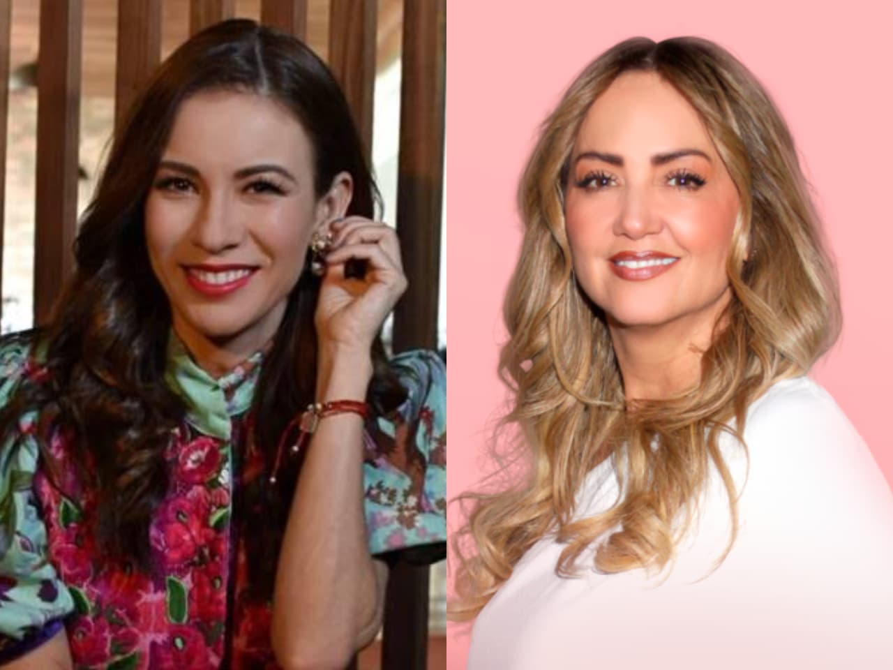 Andrea Legarreta reacciona a los piropos de Ingrid Coronado