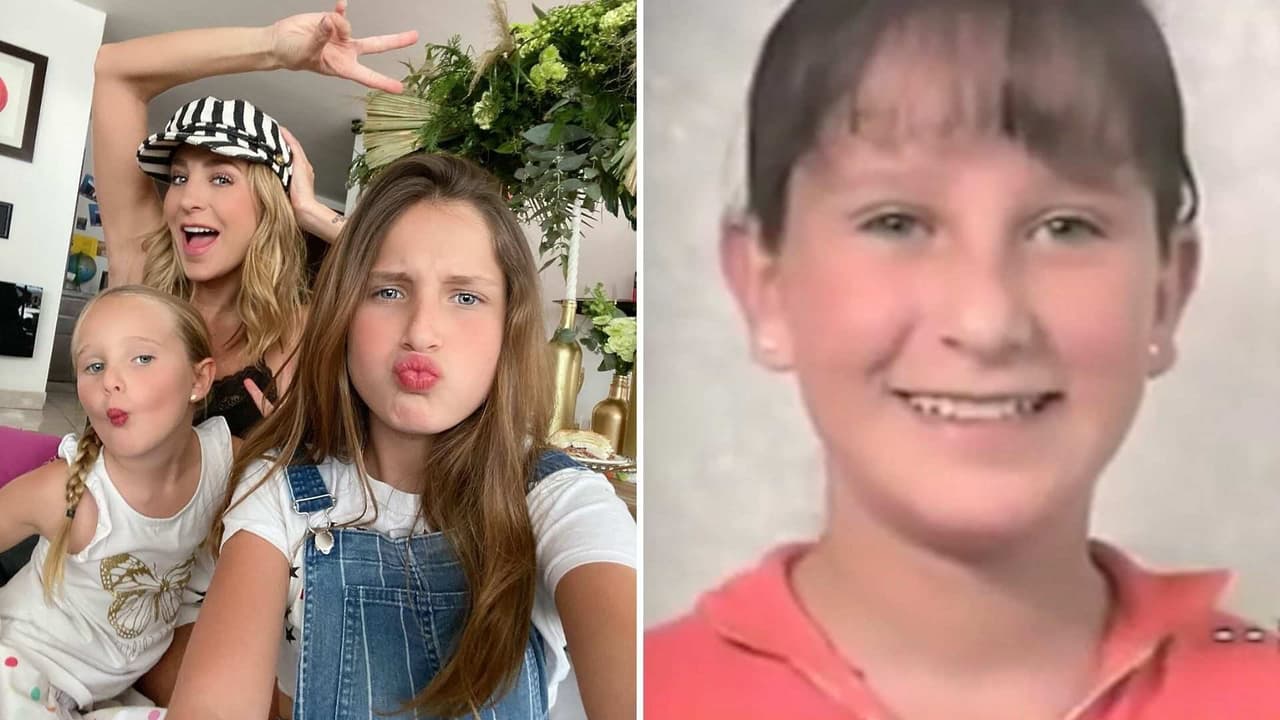 Sale a la luz video de Geraldine Bazán de niña y sorprende su parecido con su hija mayor