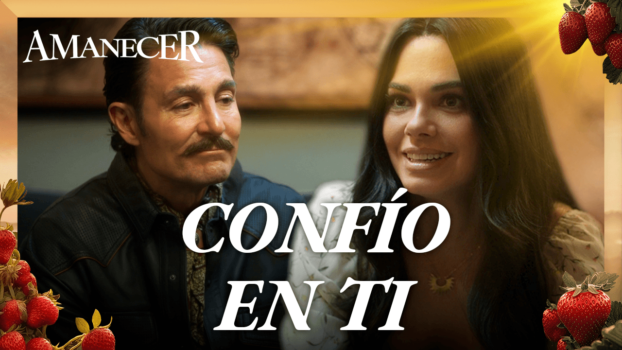 Leonel le sonríe por primera vez a Alba