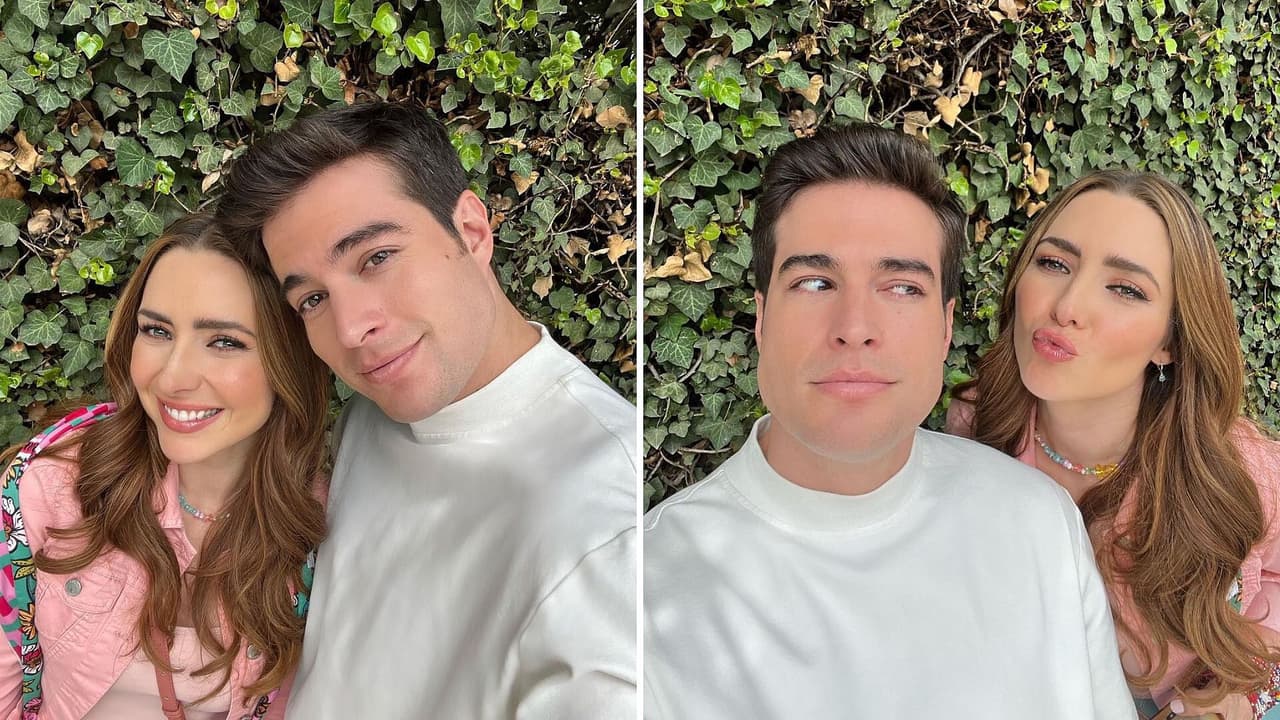 Danilo Carrera le baila 'sexy' a Ariadne Díaz en su camerino