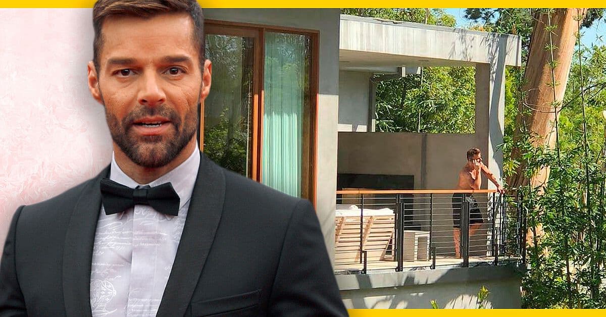 Ricky Martin te abre las puertas de su impresionante casa en Los Ángeles