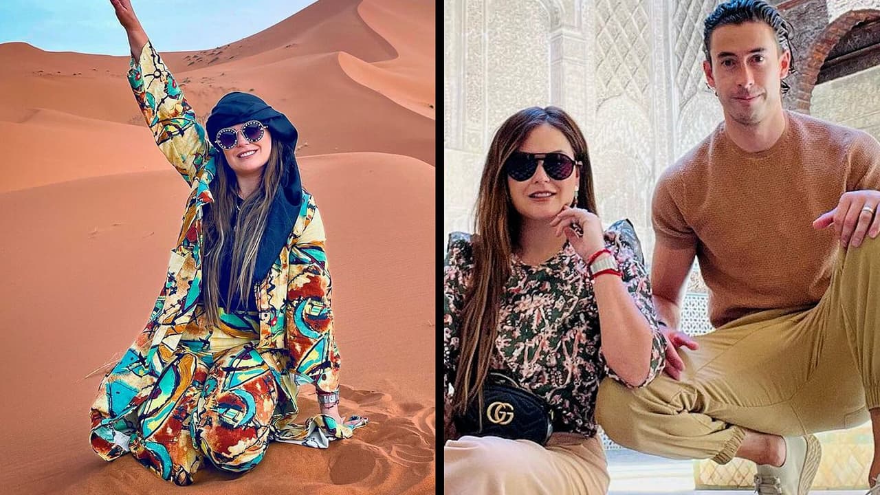 Mariana Echeverría sufrió por probar todo tipo de comida en Marruecos