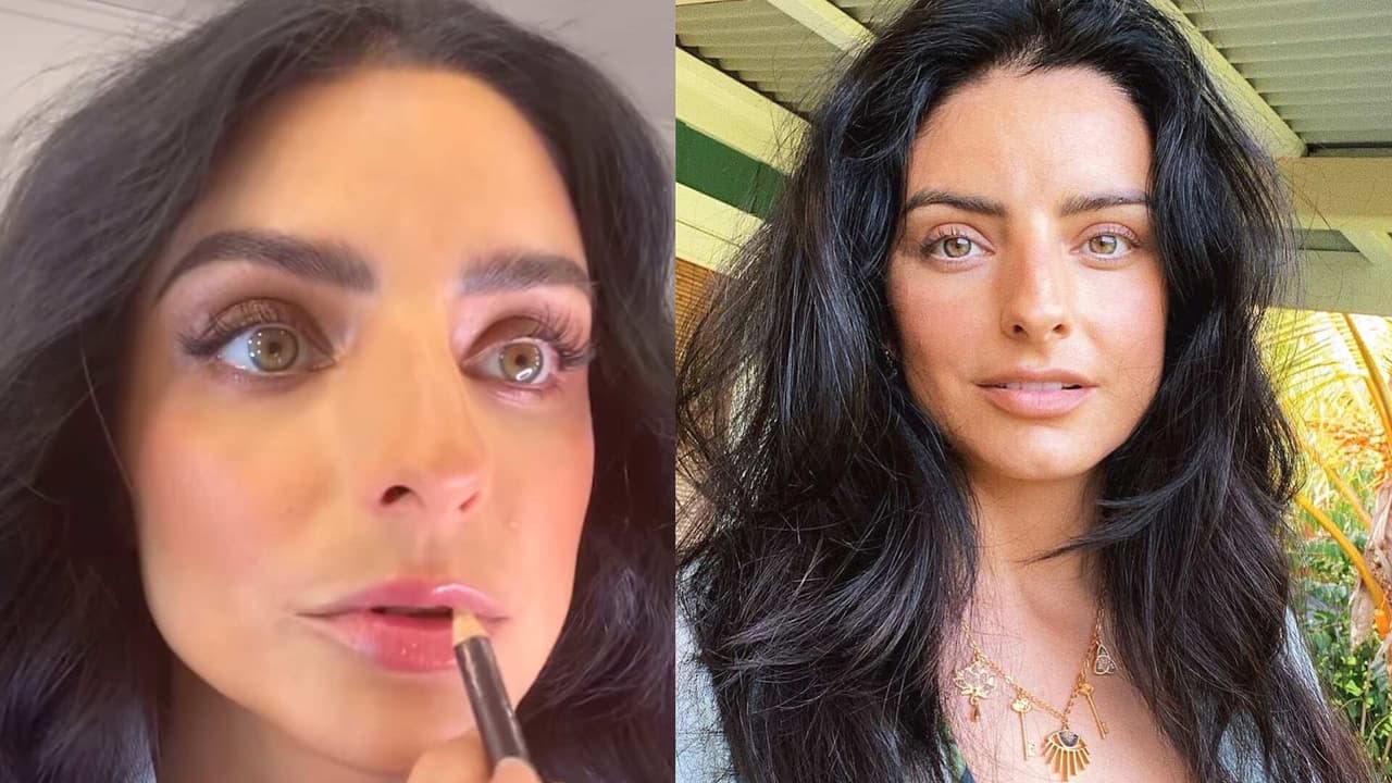 ¡No es colágeno! Aislinn Derbez comparte un trucazo para tener labios más atractivos