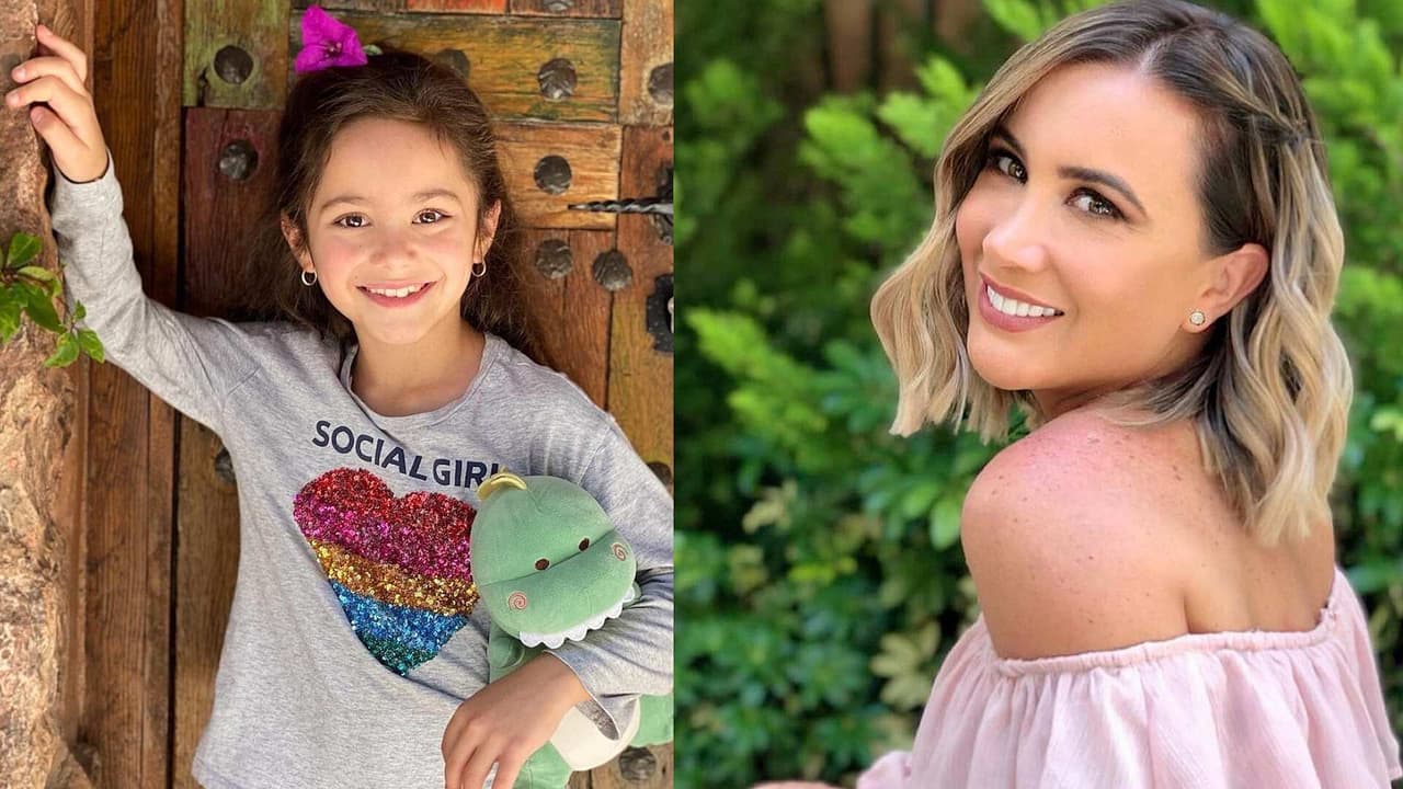 Entre juegos y disfraces, así festejó Mariazel el cumpleaños de su hija