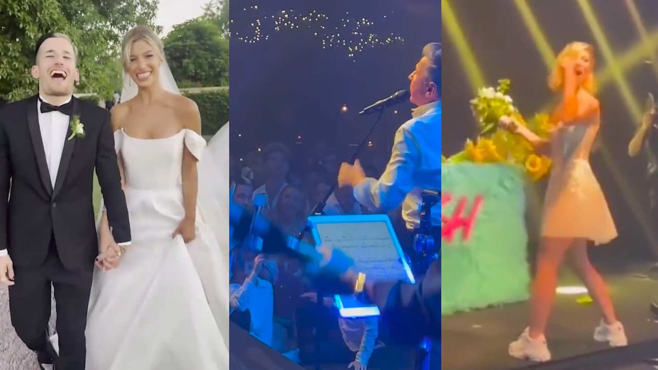 Ricky Montaner y Stefi Roitman tuvieron una espectacular boda