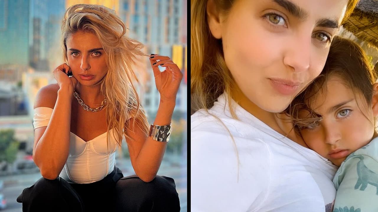 Michelle Renaud y Marcelo reciben al nuevo miembro de la familia