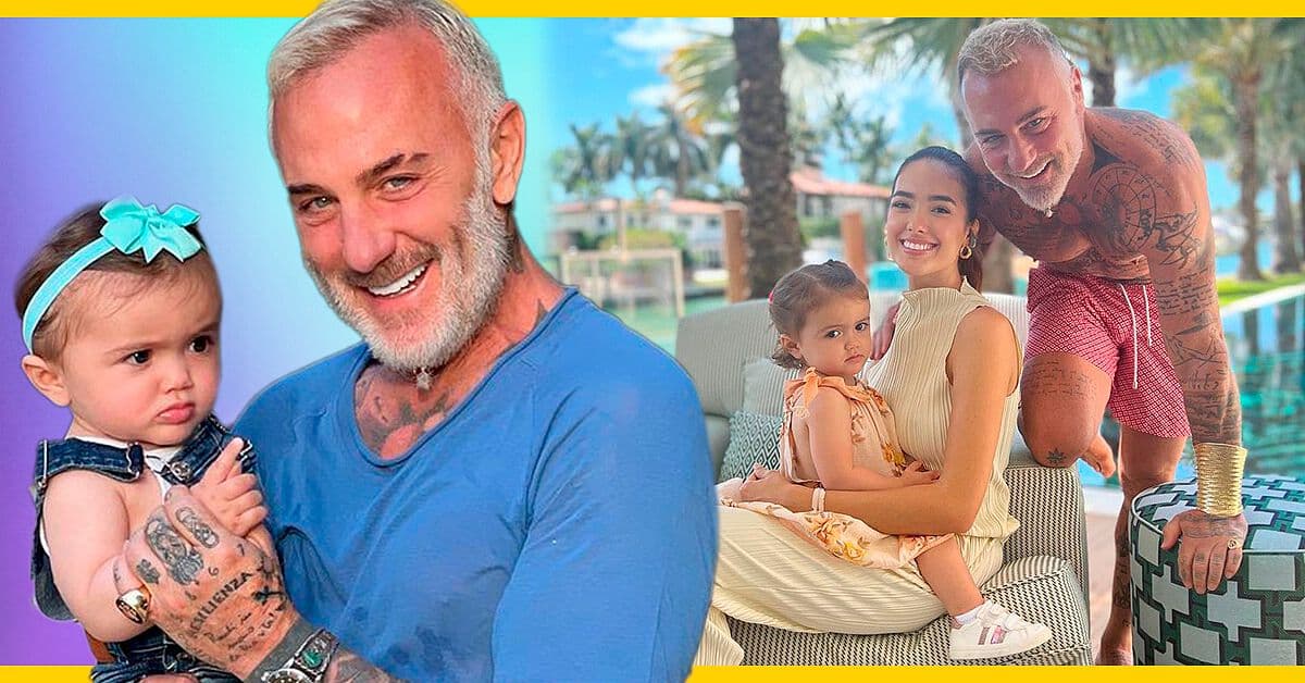 Hija de Gianluca Vacchi enternece a todos en su primer clase de ballet