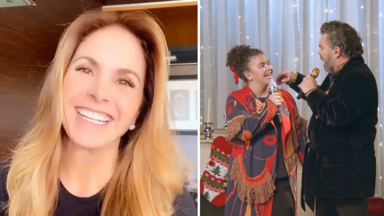 Lucero presume el orgullo que sintió al ver a su hija cantando junto a su papá, Manuel Mijares