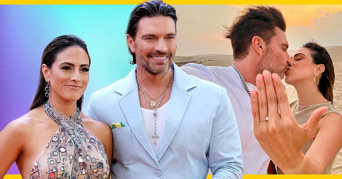 Julián Gil así le entregó el anillo de compromiso a Valeria Marín