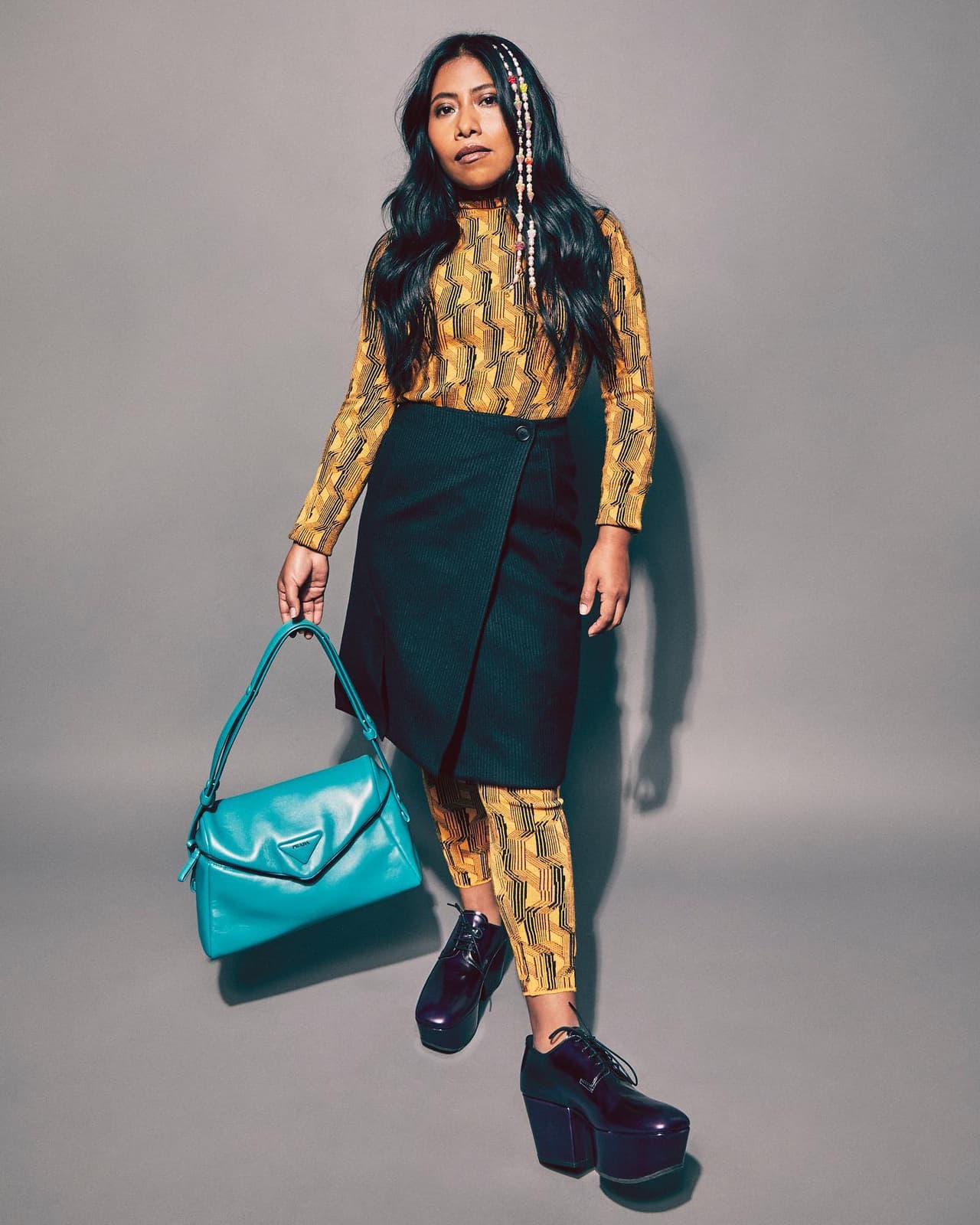 Yalitza Aparicio se defiende de las críticas por usar ropa de marca