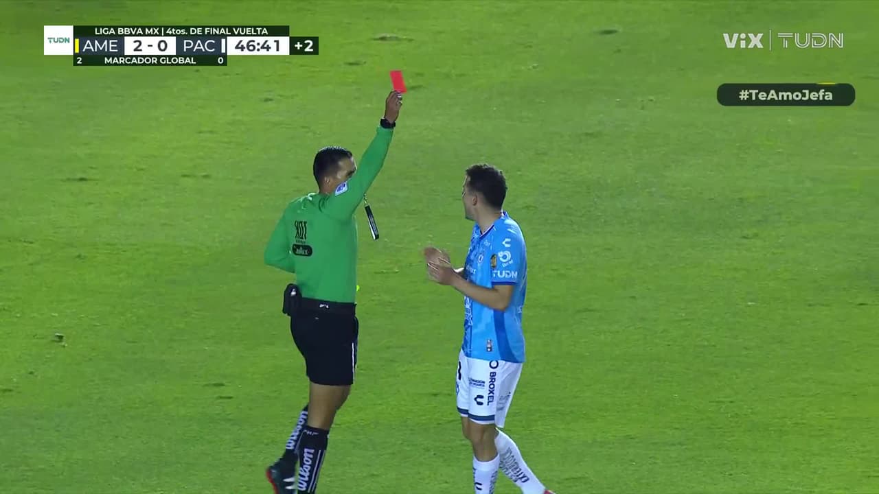 ¡A las regaderas! Idrissi se va expulsado por doble amarilla