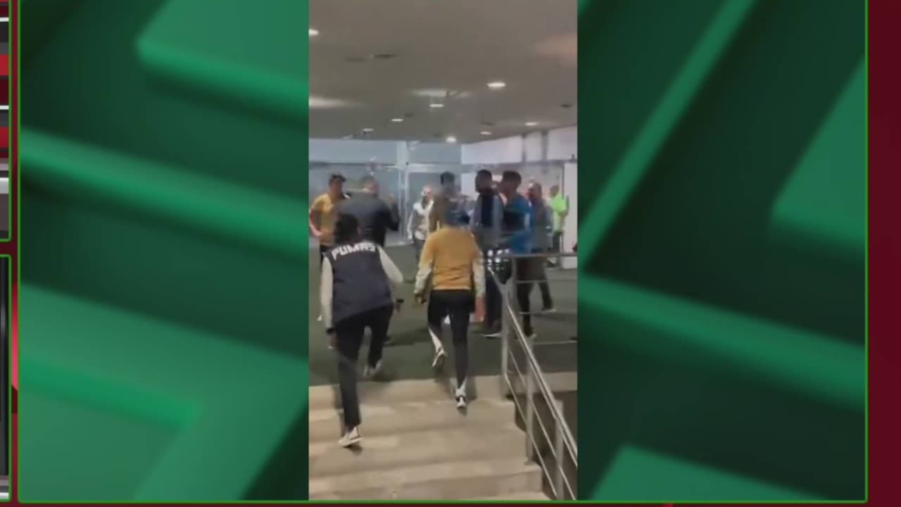 ¡El pleito entre Efraín y Demichelis siguió en vestidores!