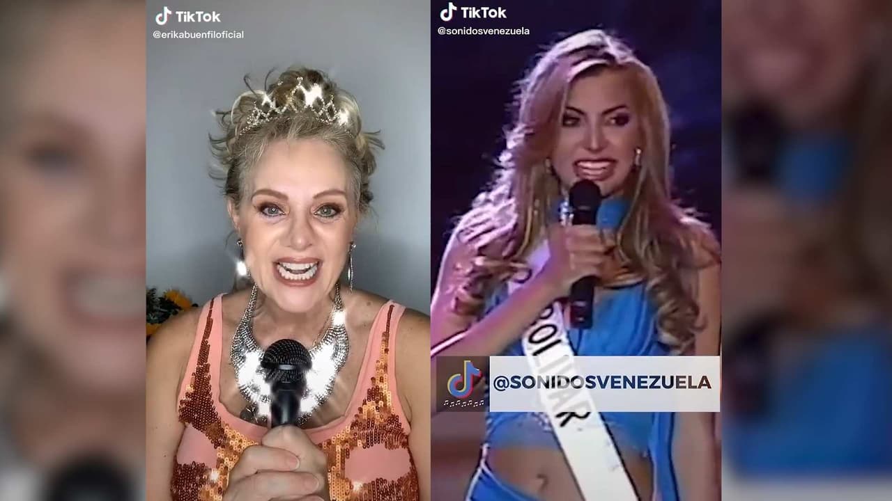 ‘La gente está loca’: Erika Buenfil revive con icónica parodia el discurso de una candidata a Miss Venezuela
