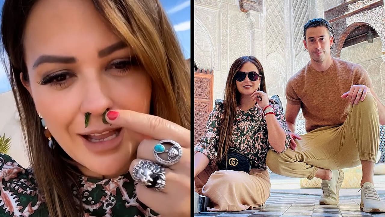 Por esta razón Mariana Echeverría tuvo que meterse menta en la nariz