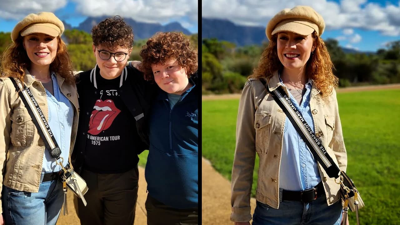 Daniela Magun y sus hijos viven increíble experiencia en un safari