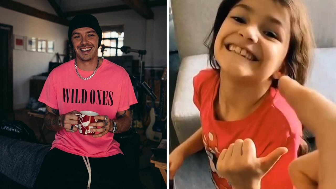 Video: Jesse de ‘Jesse y Joy’ muestra la ingeniosa manera de peinar a su hija con una aspiradora