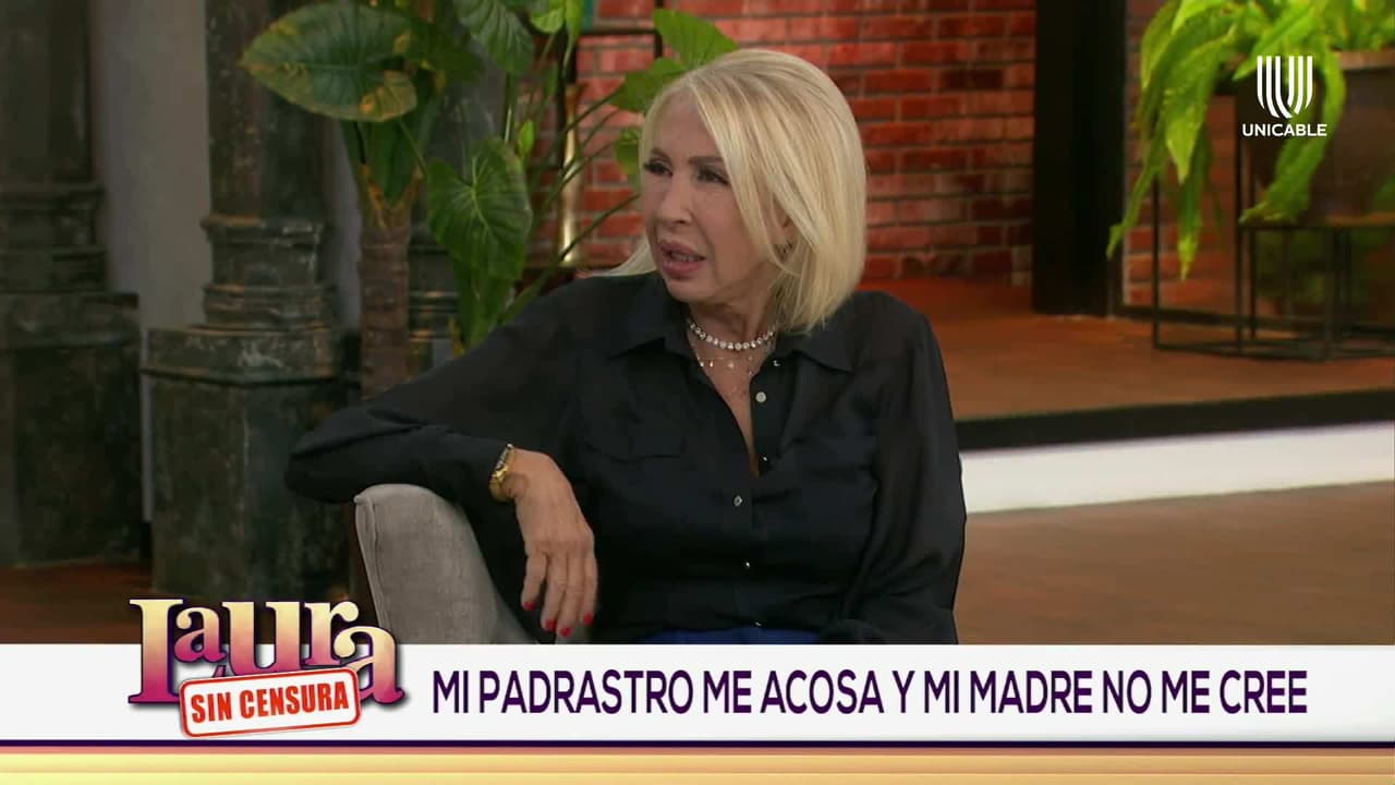 Joven acusa en 'Laura sin censura' que su padrastro la acosa y su madre no le cree