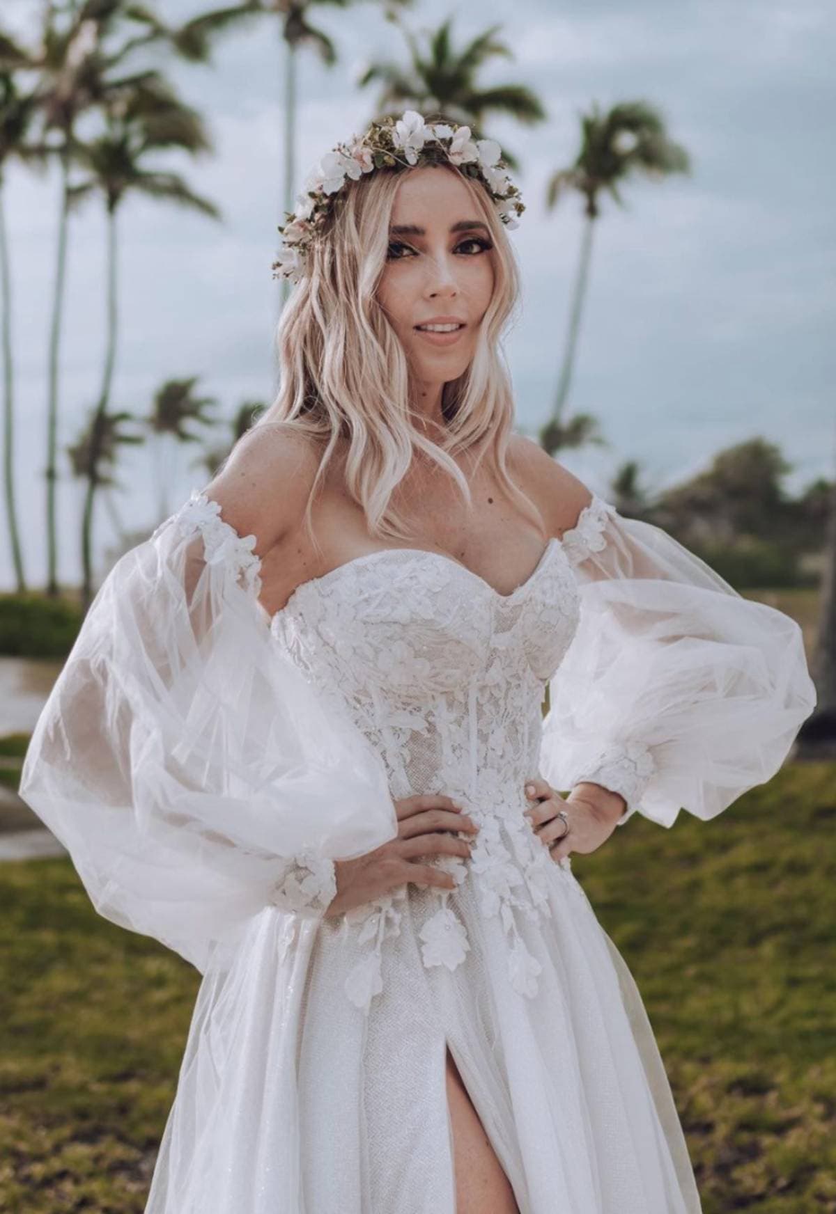 Shanik Aspe revela el incidente que pasó en su boda