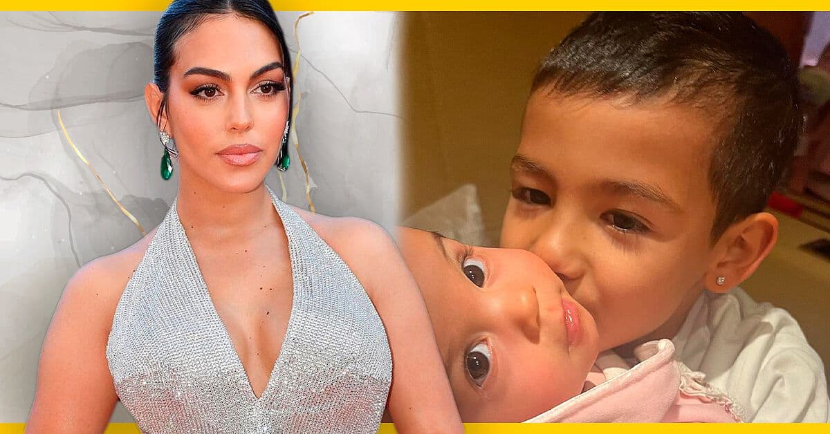 Hija de Georgina Rodríguez enternece las redes al jugar con su hermano