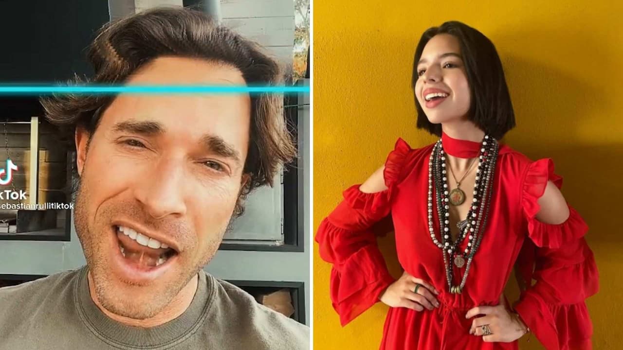 Sebastián Rulli se pone a ‘cantar’ al ritmo de Ángela Aguilar con gracioso reto de TikTok