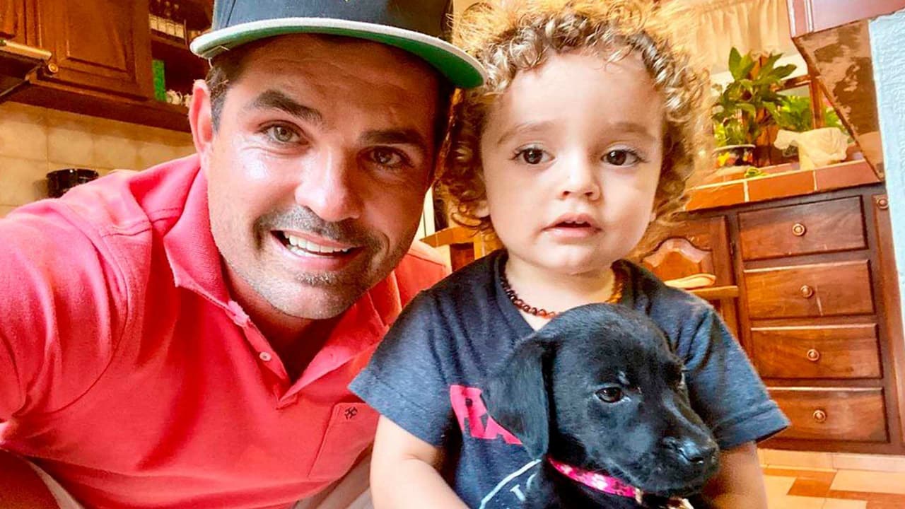 Ferdinando Valencia muestra con un emotivo video lo mucho que creció Tadeo en 2020
