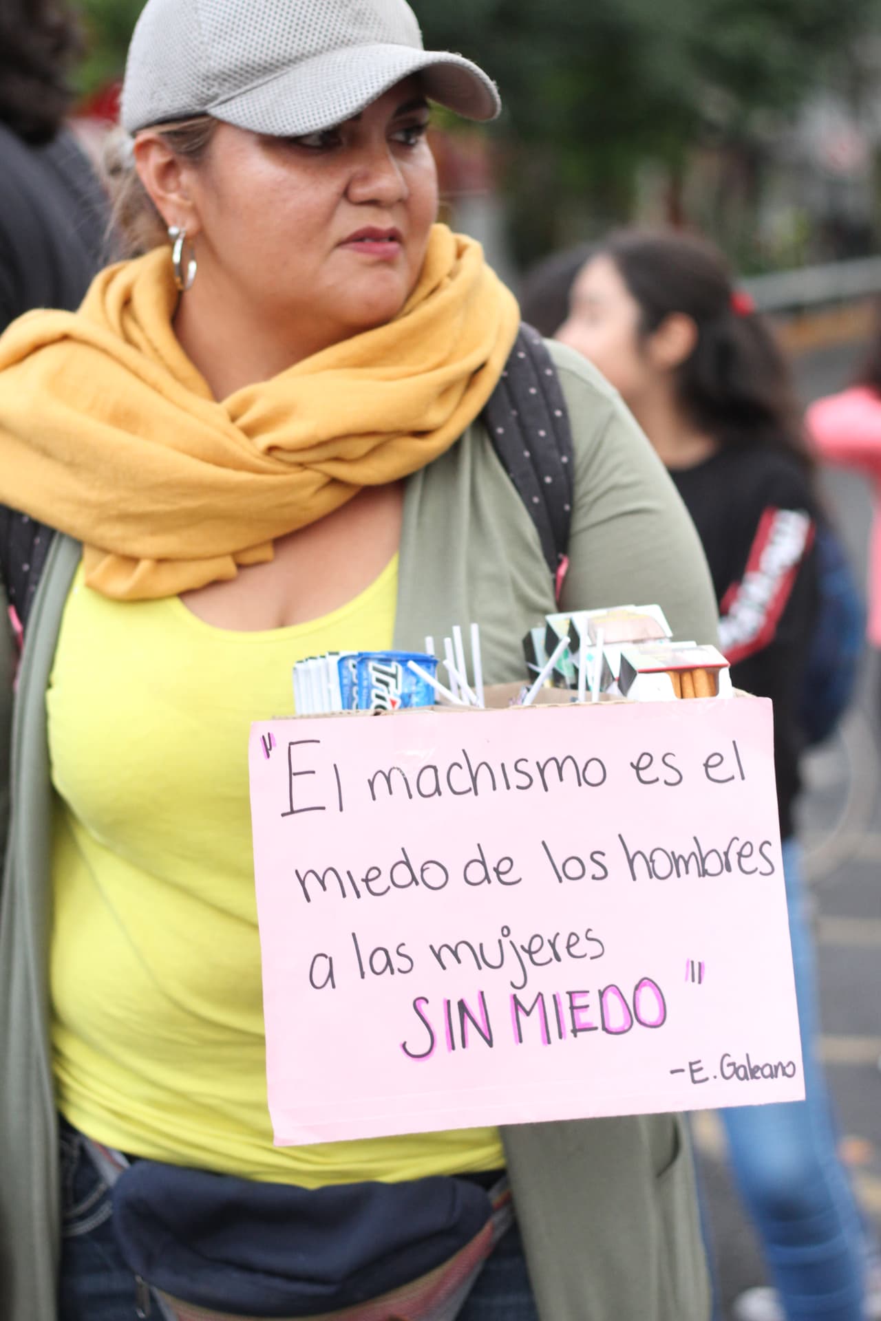 "El machismo es el miedo de los hombres a las mujeres SIN MIEDO".
