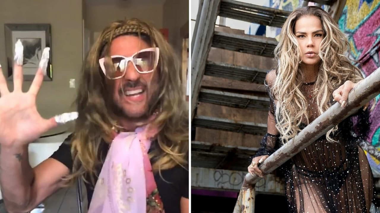 Bobby Larios se disfraza de Niurka y hace parodia para Tik Tok