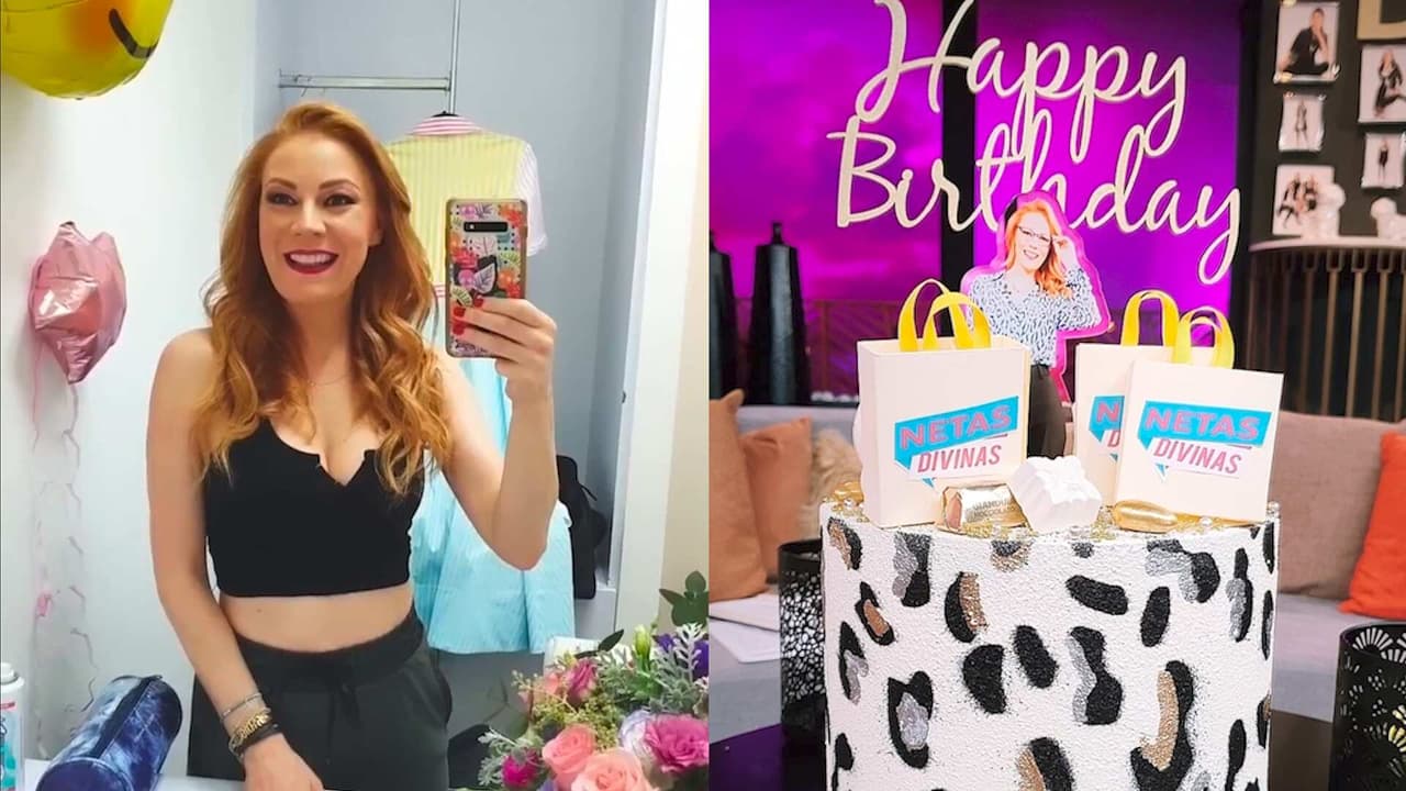 Así celebraron a Daniela Magun en el foro de ‘Netas Divinas’ por su cumpleaños
