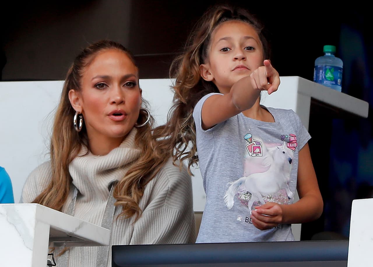 JLo ha presumido, en numerosas ocasiones, el talento de sus hijos de 11 años de edad.