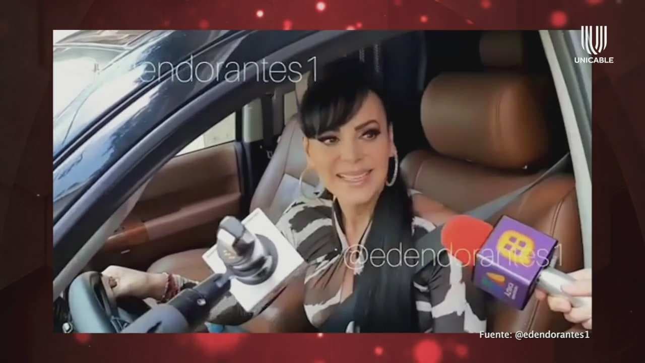 Con Permiso: ¡Se fue de largo! Maribel Guardia choca su camioneta contra plumas de estacionamiento