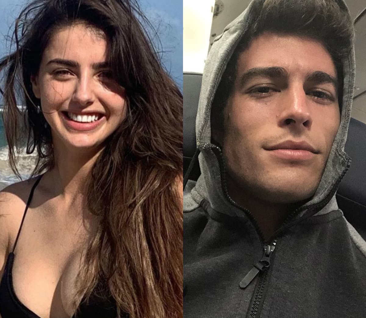 En la imagen que compartieron en sus respectivas redes sociales, la pareja aparece besándose y como pie de foto ambos se dedicaron un “Te amo”.