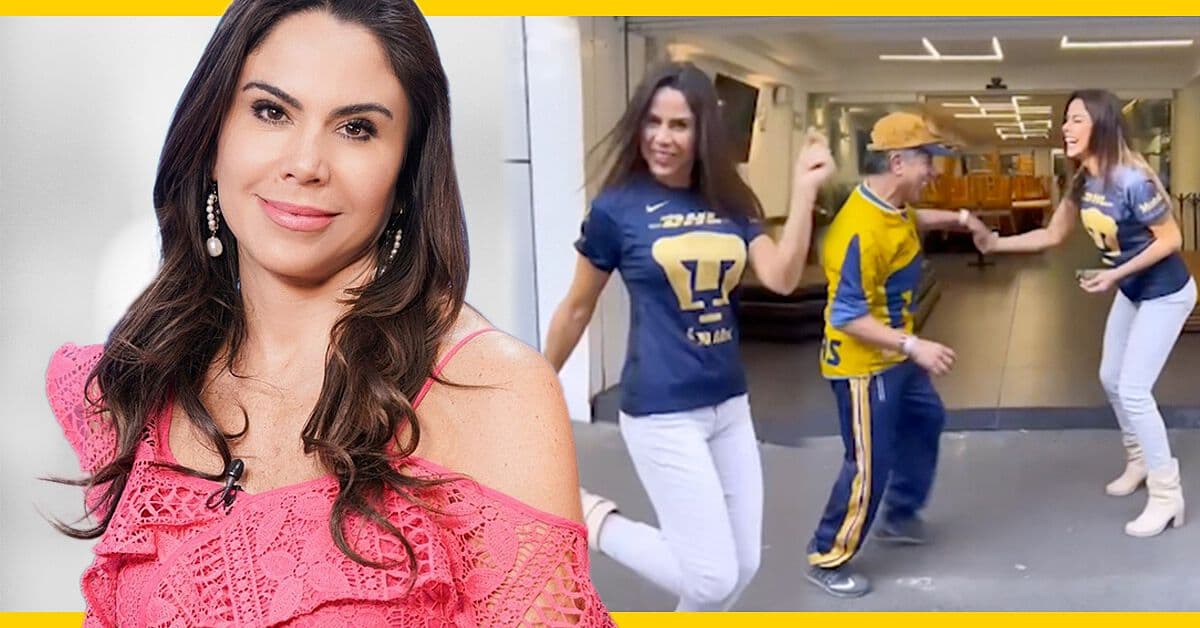 Paola Rojas protagoniza bailongo y presume su amor por los Pumas