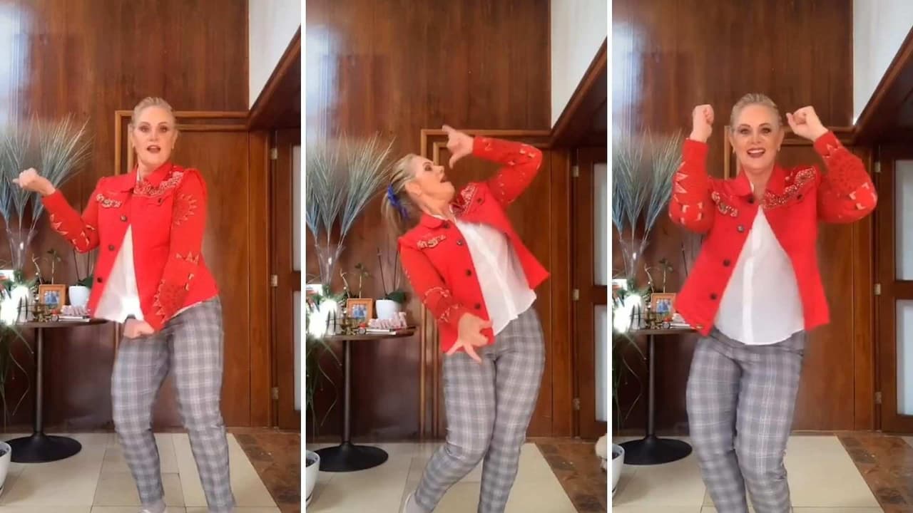 Video: Erika Buenfil se declara adicta a TikTok tras saberse todas estas coreografías