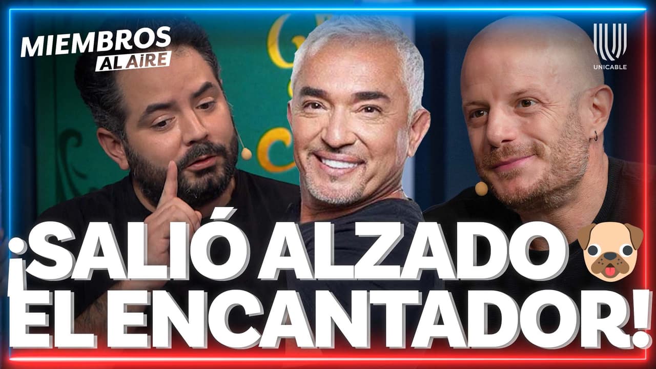 Facundo recordó la vez que lo peluseó César Millan "El Encantador de Perros"