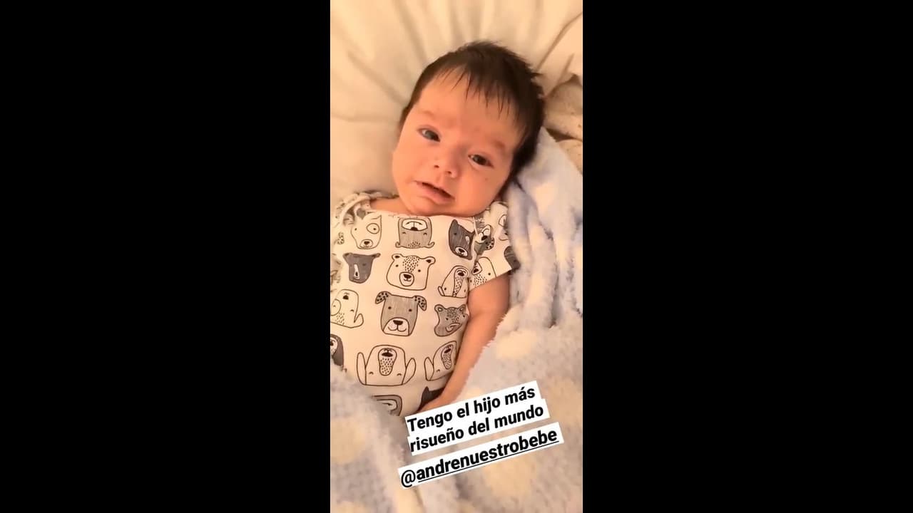 André nació el 30 de mayo a las 11:59 horas.
