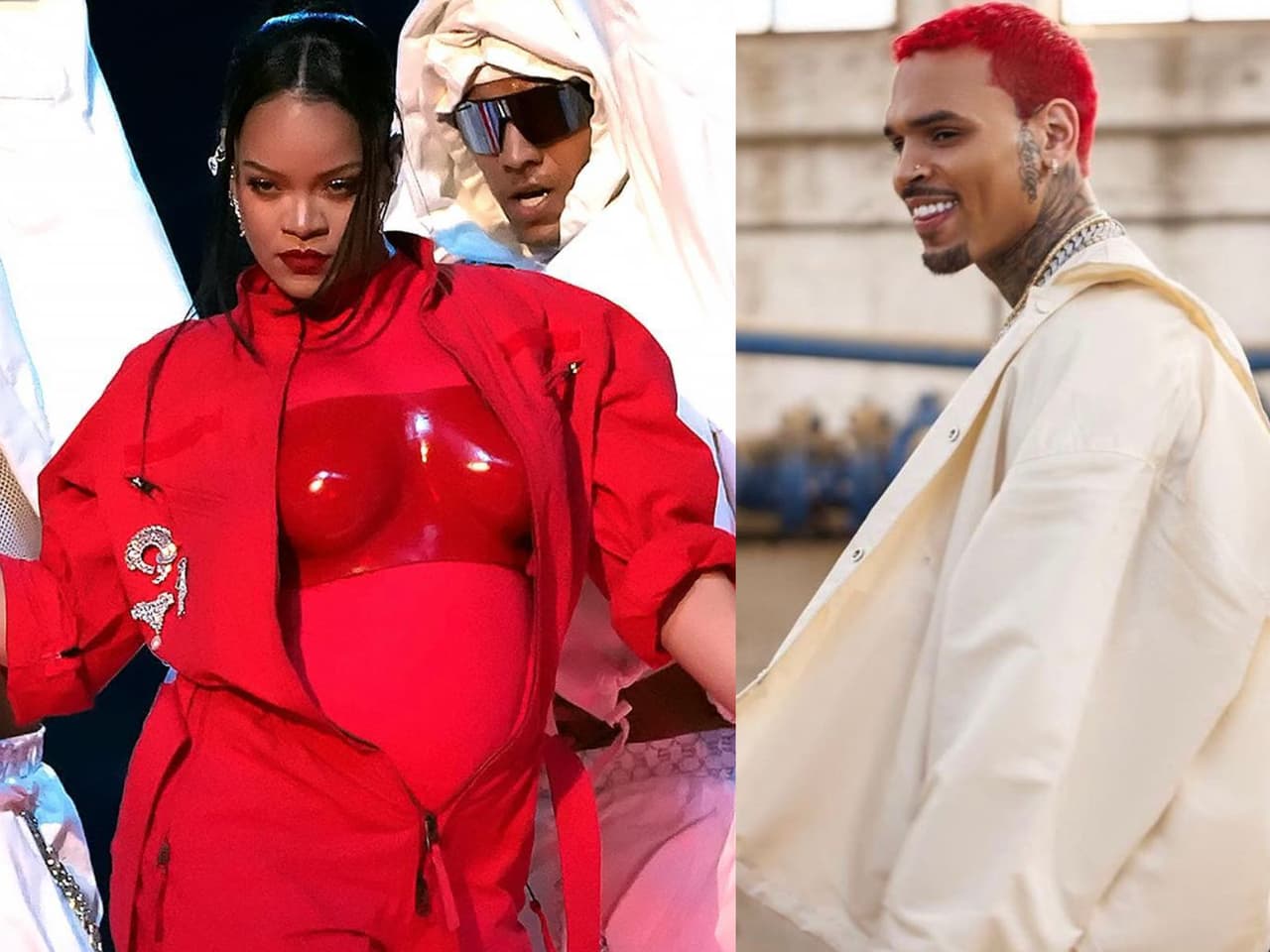 Rihanna: Así reaccionó Chris Brown a su show del medio tiempo en el Super Bowl