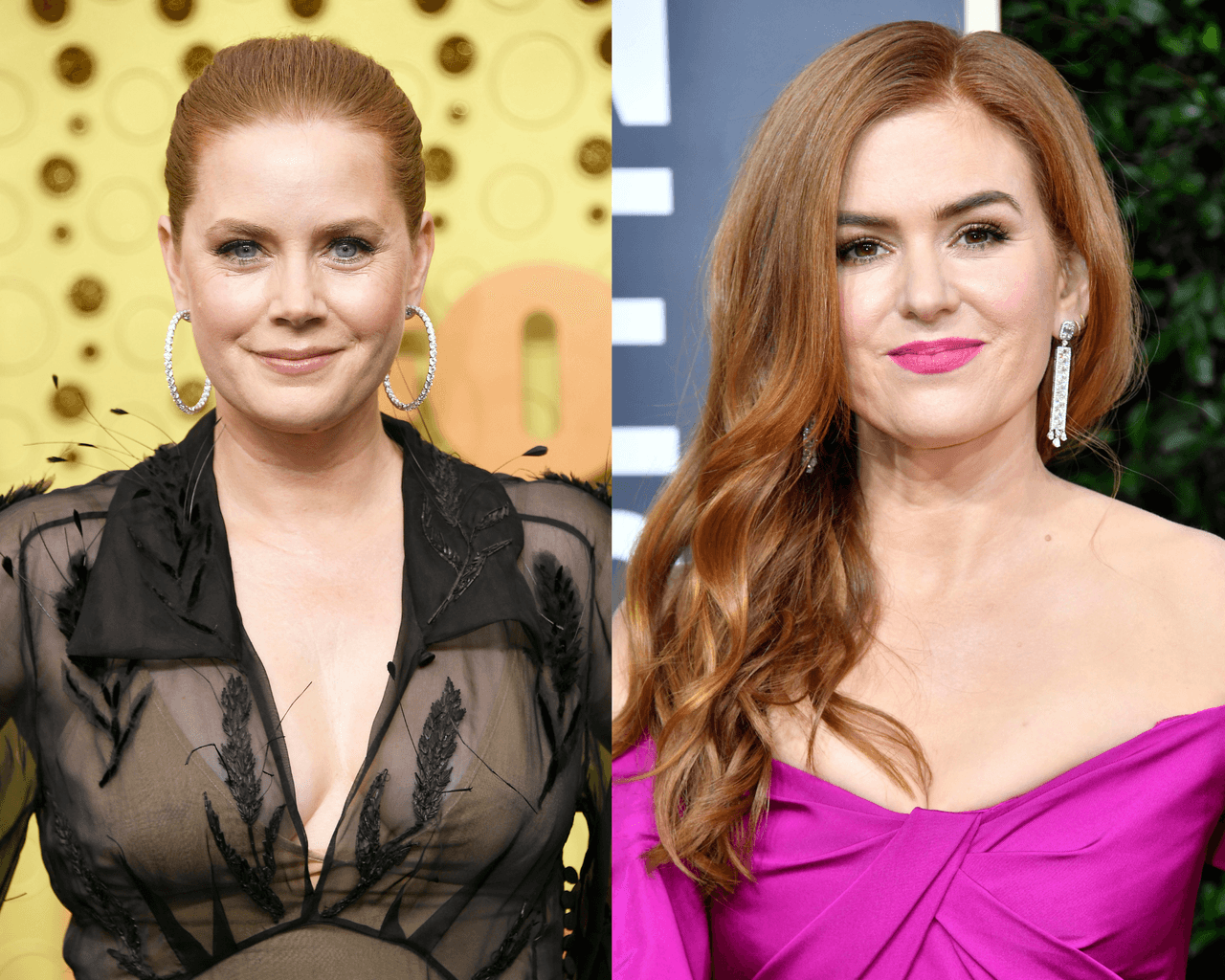 Entre Amy Adams e Isla Fisher hay un gran parecido por el color de sus ojos, piel y cabello, pero ambas han alcanzado la fama por proyectos muy diferentes. En una ocasión, Fisher bromeó cuando la relacionaron con su colega: “Si ‘Adicta a las compras es un éxito', entonces fue Isla Fisher, pero si no, fue Amy Adams”.