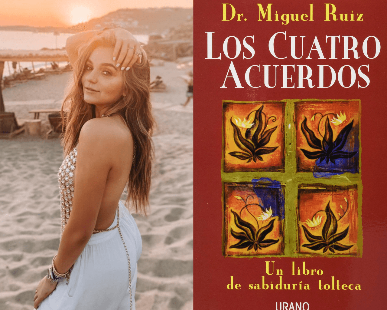 <b>Sofía Castro</b> en su canal de YouTube hizo un reto el cual consistió en que contaría 50 cosas sobre ella en solo 3 minutos. Entre las cosas que reveló estuvo el nombre de su libro favorito: 'Los cuatro acuerdos'.
<br>
<br>El objetivo del autor es el de presentar el procedimiento para eliminar todas aquellas creencias que limitan y no permiten que te desarrolles efectivamente.