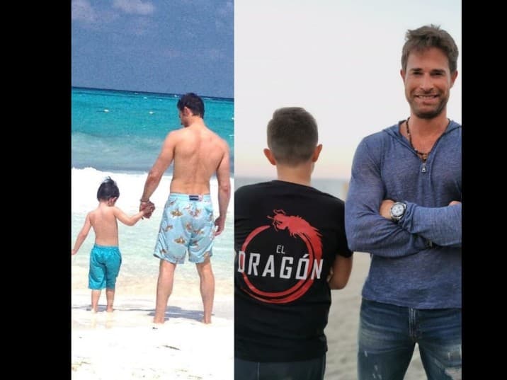 Santiago tiene 10 años de edad y es fruto del matrimonio que sostuvo Sebastián Rulli con Cecilia Galliano en 2007 a 2011.
