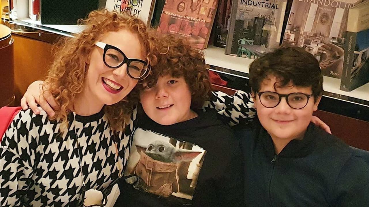 Daniela Magun quedó sorprendida al probar la galleta que le horneó su hijo
