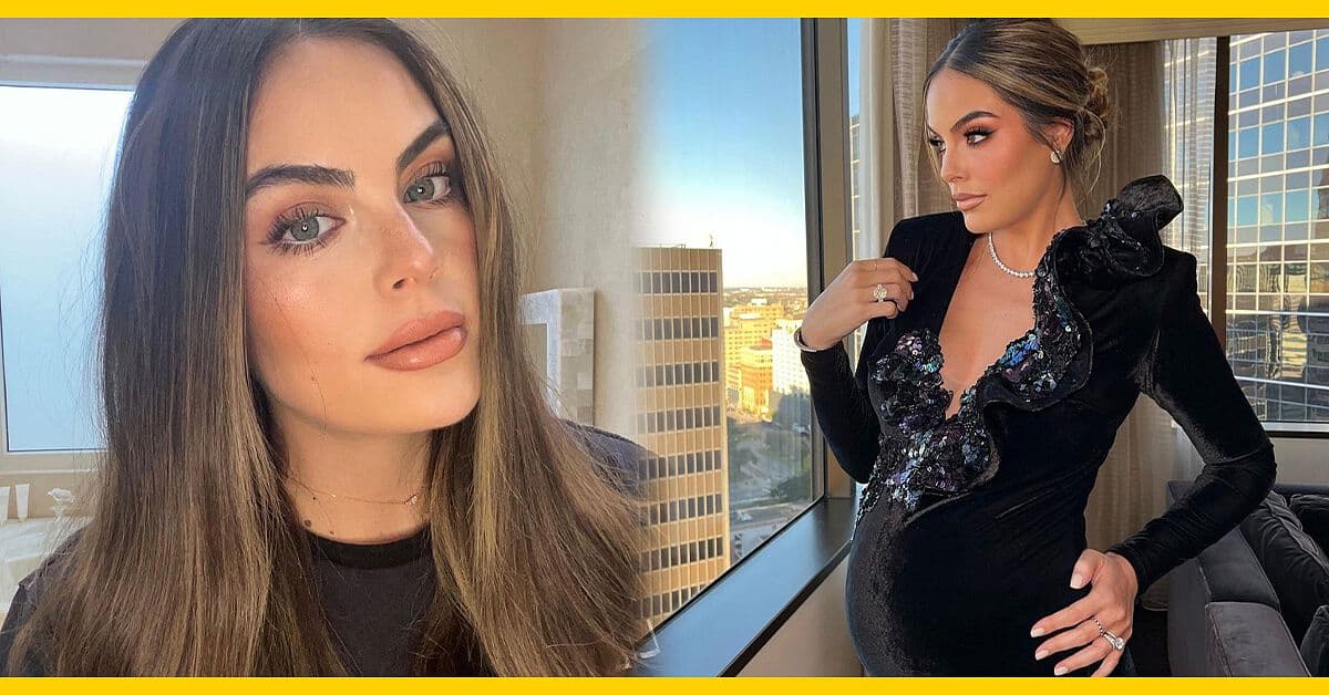Ximena Navarrete posa en arriesgadas fotos a escasas semanas de dar a luz