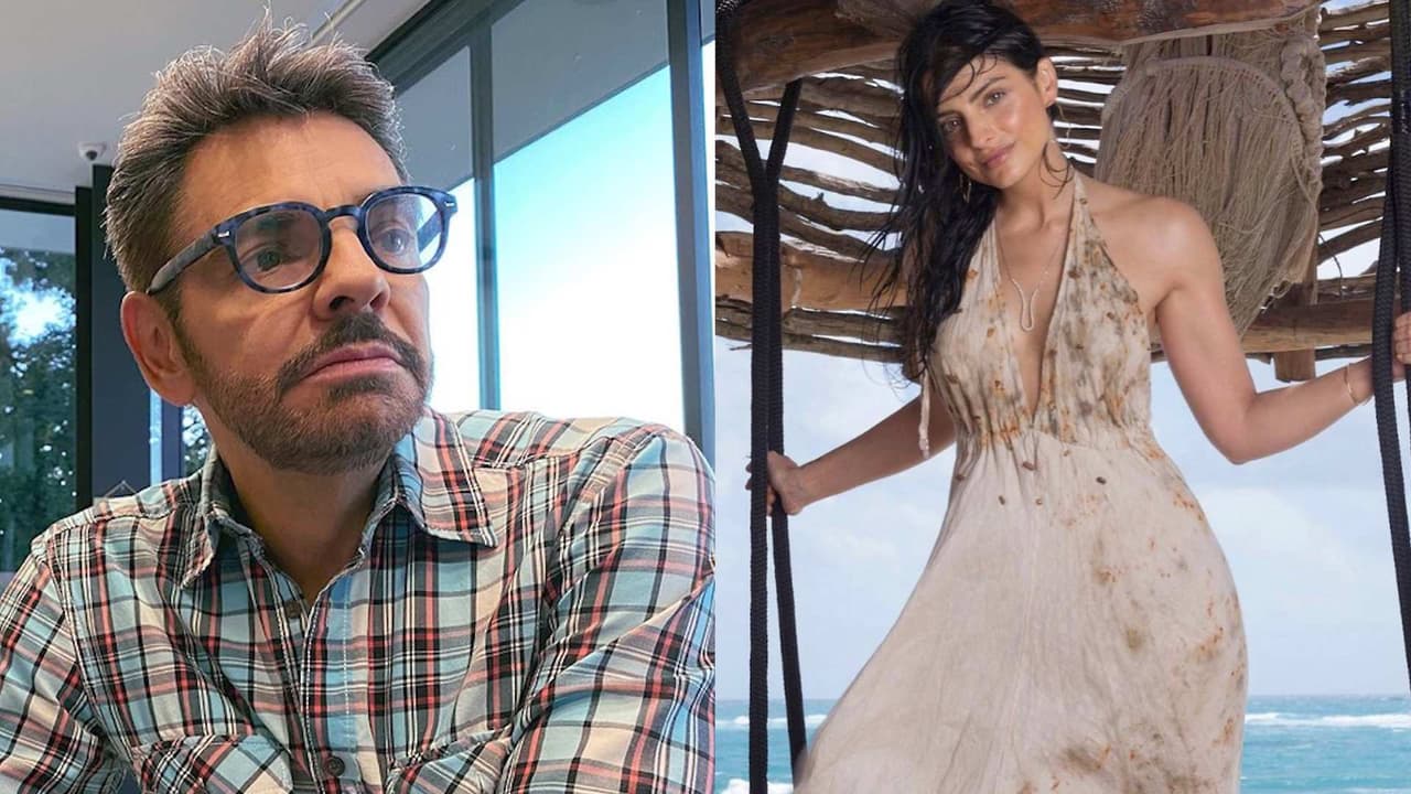 Eugenio Derbez está muy sentido con Aislinn y ella comparte los mensajes que le manda para reclamarle