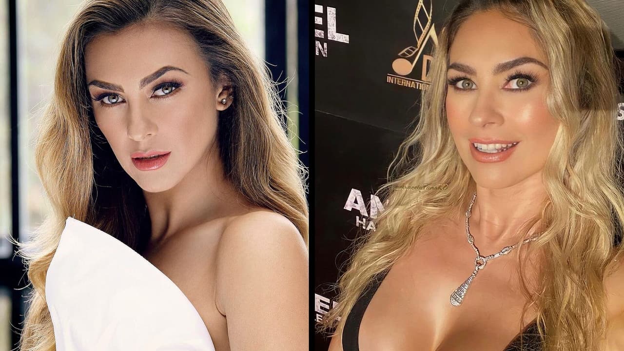 Aracely Arámbula vuelve feliz al foro donde grabó su primera novela