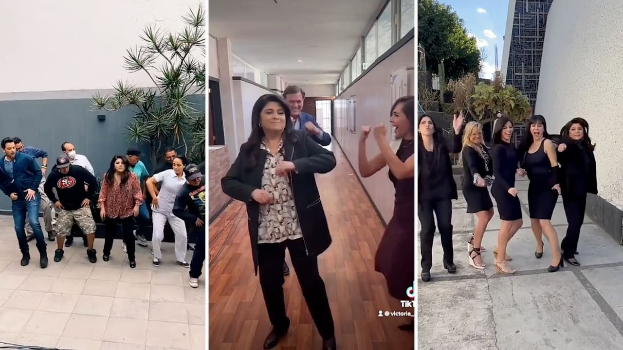 Victoria Ruffo y las veces que puso a bailar a sus amigos del trabajo