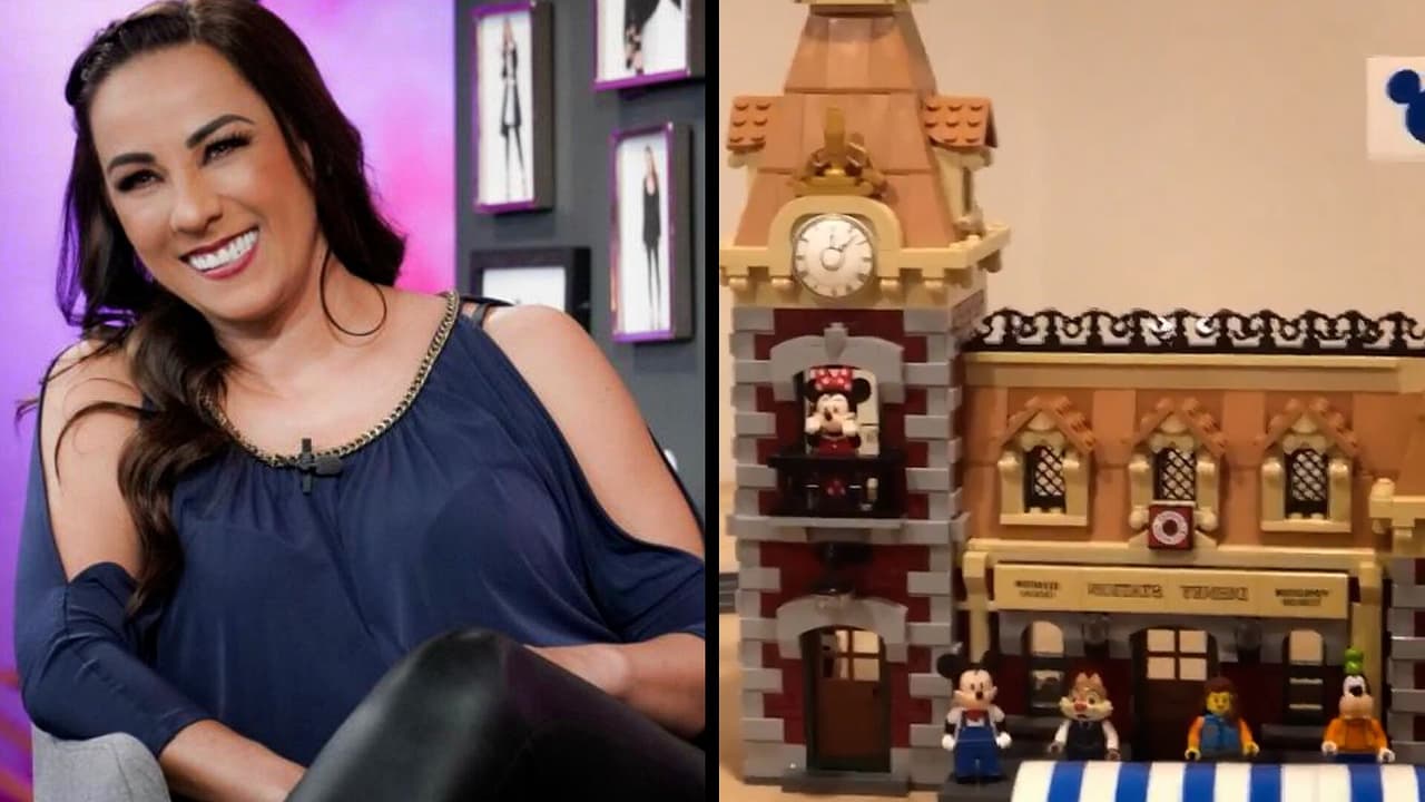 Consuelo Duval presume su gran colección de Legos