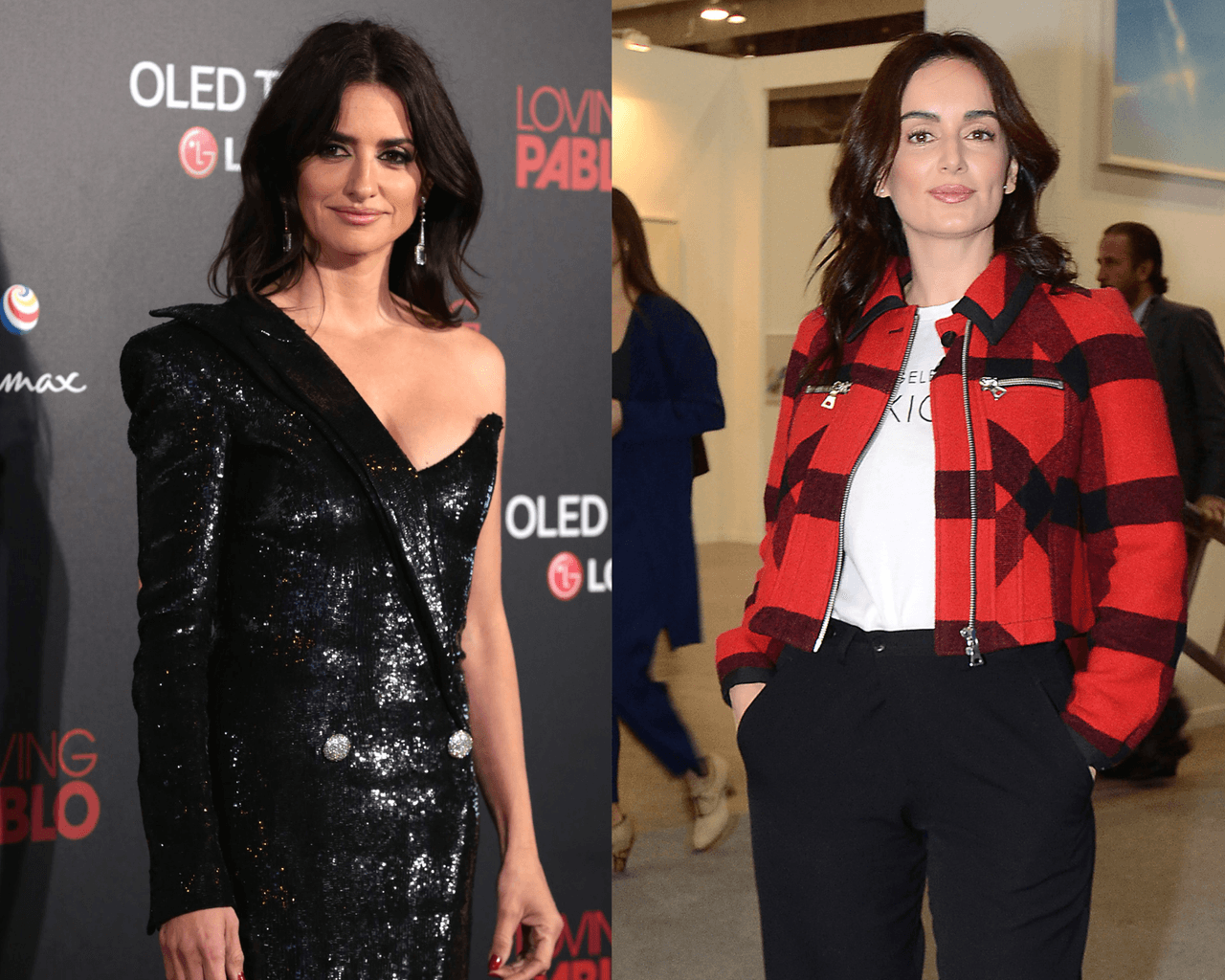 Al ver a Penelope Cruz y Ana de la Reguera se podría pensar que son hermanas, pues físicamente son muy parecidas. Aunque nacieron en diferentes países, ambas comparten que tienen largas cabelleras morenas, ojos expresivos en color oscuro y una complexión muy similar.