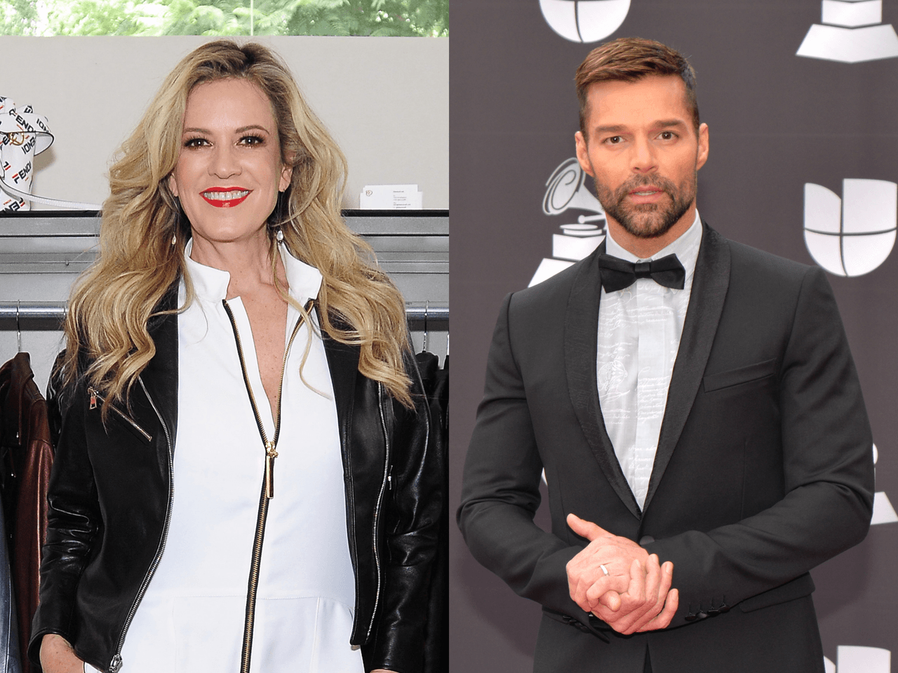 Rebecca de Alba comparte foto del recuerdo junto a Ricky Martin y causa revuelo en redes