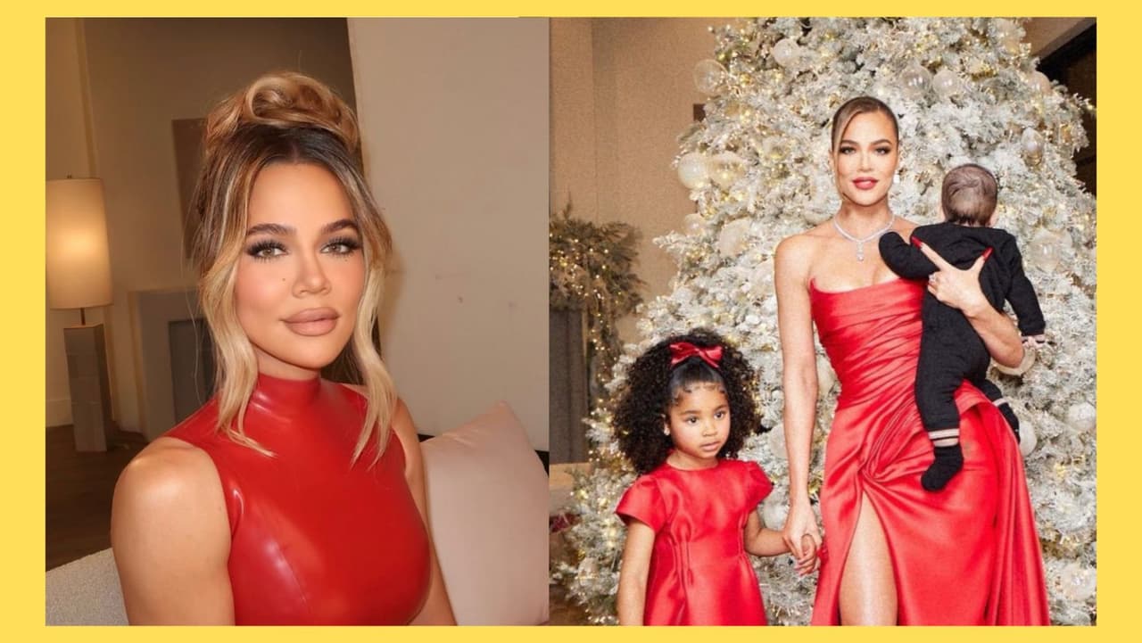 Khloé Kardashian compartió por primera vez el rostro de su hijo menor